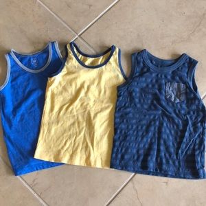 Baby Gap & cat & jack boys tanks